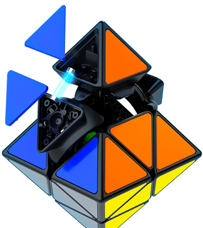 QiYi Tiled Skewb Diamond M Magnetic Cube